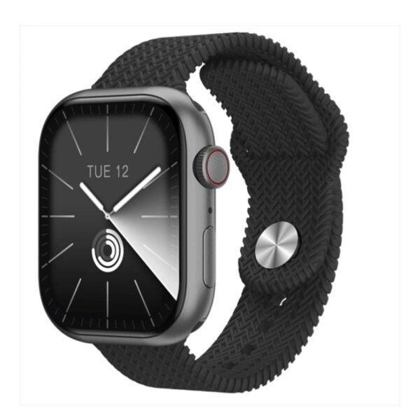 HK9 PRO+ (Black Edition) GEN3, Super Amoled, 2GB ROM, Chat GPT, BT Calling Smartwatch (Black Strap, 46 mm)