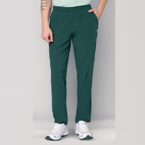 Premium Track Pant for Men for Running, Gym Sports Lower for Men & Boys Multipurpose Summer Track Pants for Men, Dark Green (L & XL) Pack of 1