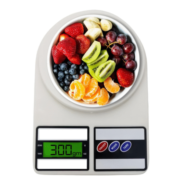 Weight Machine For Kitchen, Digital Scale With LCD Display, Scale For Home Baking, Cooking & Balance Diet, Capacity 10Kg, White
